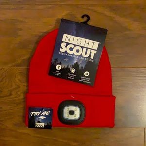 Night Scout Rechargeable LED Beanie-NWT